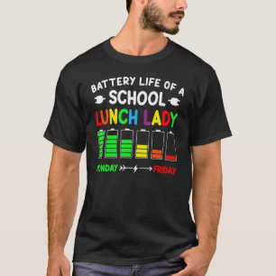 Von Montag bis Freitag Akku-Mittagspause Lady Zurü T-Shirt