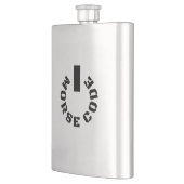 Von Morse Code gesteuert Flachmann (Links)