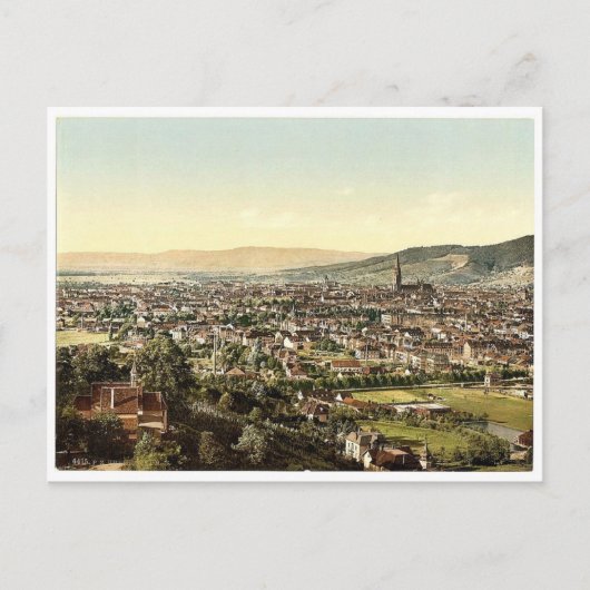 Von Mount Loretto, Freiburg, Baden, Deutschland Postkarte (Vorderseite)