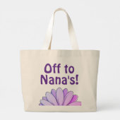 Von Nana aus! Tragetasche (Rückseite)
