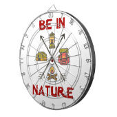 von Natur aus sein Dartscheibe (Vorderseite rechts)