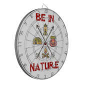 von Natur aus sein Dartscheibe (Vorderseite Links)