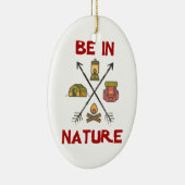 von Natur aus sein Keramik Ornament (Rechts)