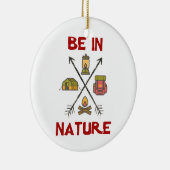 von Natur aus sein Keramikornament (Rechts)