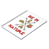 von Natur aus sein Notizblock (Linke Seite)