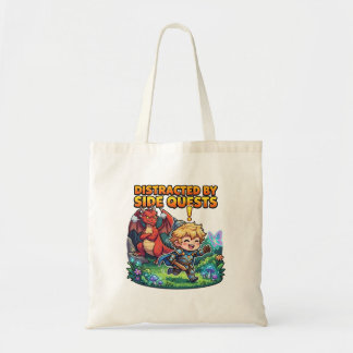 Von Nebenschauplätzen abgelenkt - Süßer RPG-Gaming Tragetasche