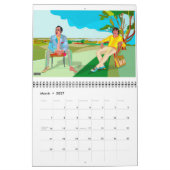 Von Nerosunero illustrierter Kalender 2010 (Mär 2027)