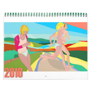 Von Nerosunero illustrierter Kalender 2010