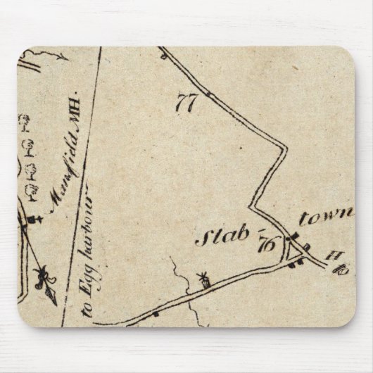 Von New York bis Mount Holly 48 Mousepad (Vorne)