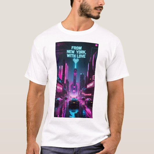 Von New York mit Liebe - Fünfte Avenue Mood T-Shirt (Vorderseite)
