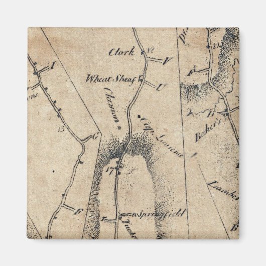 Von New York nach Brunswick 41 Magnet (Vorne)