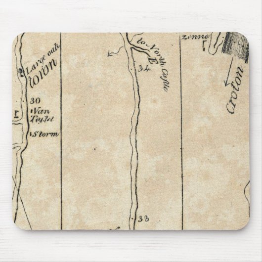 Von New York nach Poughkeepsie 9 Mousepad (Vorne)