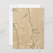 Von New York nach Stratford 1 Postkarte (Vorne/Hinten)