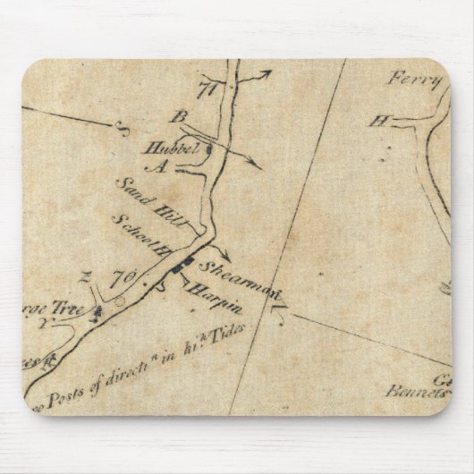 Von New York nach Stratford 7 Mousepad (Vorne)