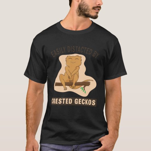 Von Niedlichen Geckos Reptilien entworfener Gecko  T-Shirt (Vorderseite)