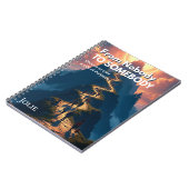 Von niemandem zu jemandem Personalisierte Prüfung Notizblock (Linke Seite)