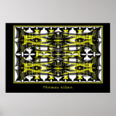 Von Nobel Design Poster (Vorne)