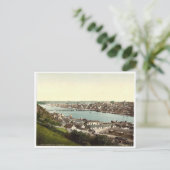 Von Nordwesten. Waterford. Co. Waterford, Irland Postkarte (Stehend Vorderseite)