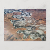 von oben postkarte (Vorderseite)