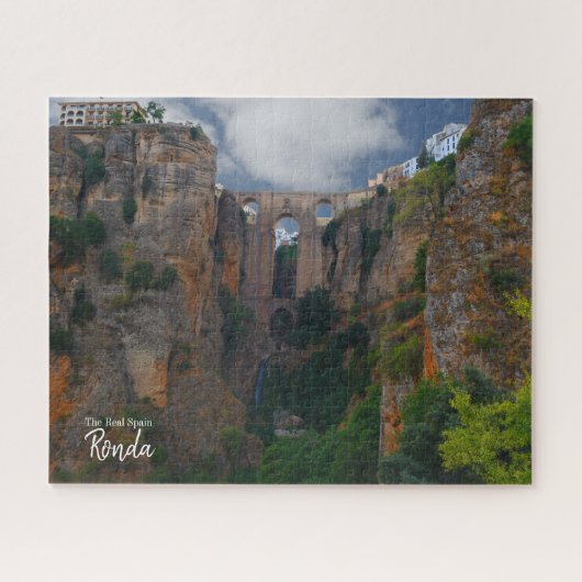 Von oben - Ronda, Spanien Puzzle (Horizontal)