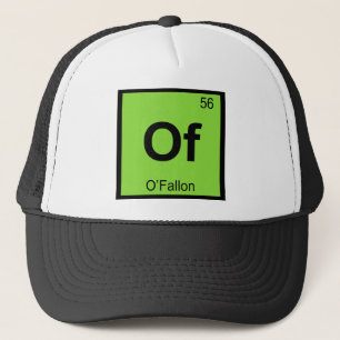 Von - O'Fallon Missouri Chemie Periodensystem Truckerkappe