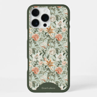 Von orangen Rosen und Tigerlilien, iPhone 16 Pro Max Hülle