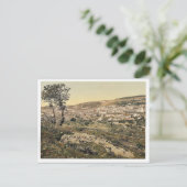 Von Osten, Nazareth, Heiliges Land (d.h. Israel) Postkarte (Stehend Vorderseite)