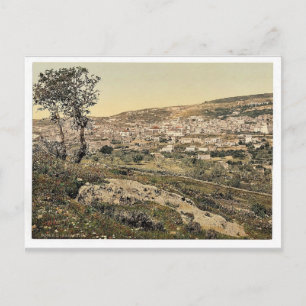 Von Osten, Nazareth, Heiliges Land (d.h. Israel) Postkarte