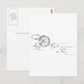 Von Paris aus Postkarte (Vorne/Hinten)