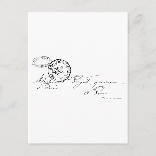 Von Paris aus Postkarte (Vorderseite)
