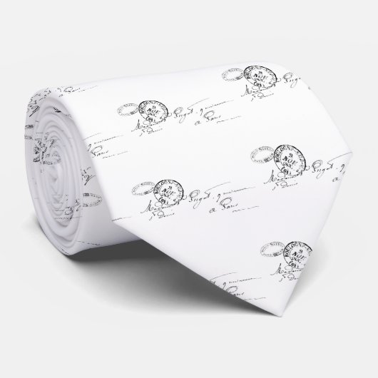 Von Paris Krawatte (Gerollt)