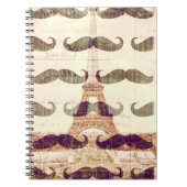 Von Paris mit dem Schnurrbart Notizblock (Vorderseite)