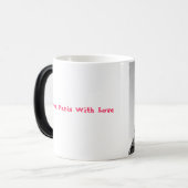 Von Paris mit der Liebe-Tasse Verwandlungstasse (Vorderseite Links)