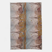 Von Paris mit Liebe blauen Himmelsfarben Geschirrtuch (Vertikal)