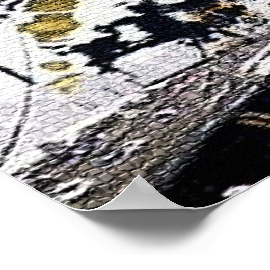 Von Paris nach New York Poster (Ecke)