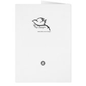 Von Pastor zu meiner Ehefrau Eine Grußkarte (Hinten)