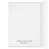 Von Pastor zu meiner Ehefrau Eine Grußkarte (Innen (Links))