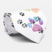 Von Paws Neck Tie hergestellt Krawatte (Gerollt)