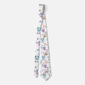 Von Paws Neck Tie hergestellt Krawatte (Rückseite)