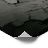 Von Peeling umgebenes menschliches Auge Poster (Ecke)