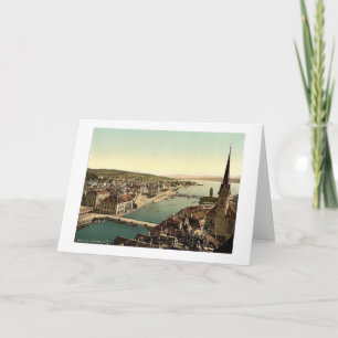 Von Peter-Kirche mit Farumunster und Alpenkette Karte