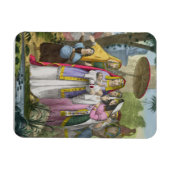 Von Pharao's Daughter Gerettet Moses aus einer Bib Magnet (Horizontal)