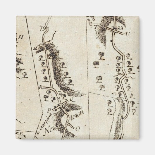 Von Philadelphia nach Annapolis Md 57 Magnet (Vorne)