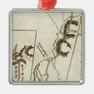 Von Philadelphia zu AnnapolisMd 58 Ornament Aus Metall