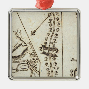 Von Philadelphia zu AnnapolisMd 60 Ornament Aus Metall