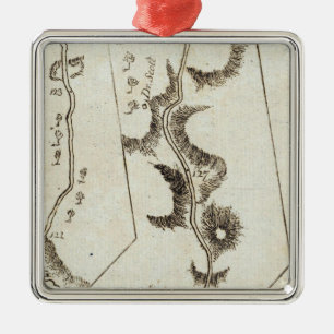 Von Philadelphia zu AnnapolisMd 61 Silbernes Ornament