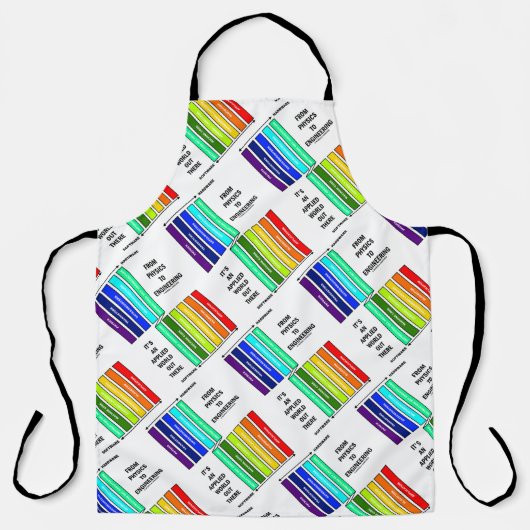 Von Physik bis Ingenieurwesen ist es eine angewand Schürze (Vorderseite)