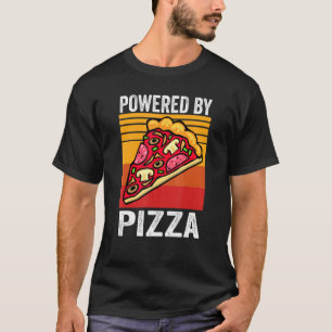 Von Pizza befeuerte italienische Lebensmittel Männ T-Shirt