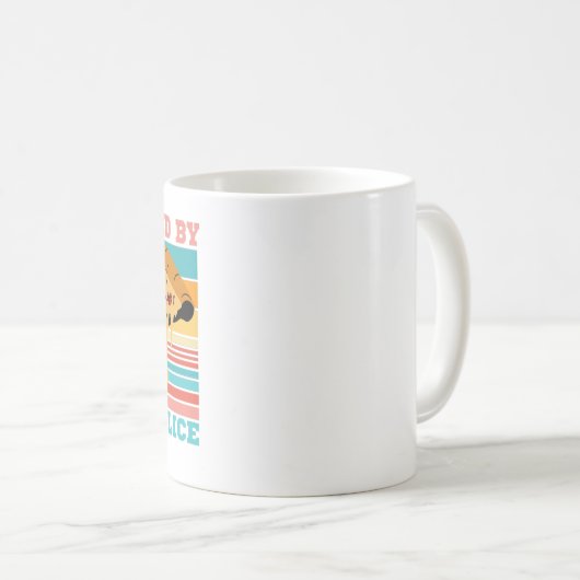 VON PIZZA SLICE BEFUGT - PIZZA LOVER KAFFEETASSE (VorderseiteRechts)