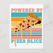 VON PIZZA SLICE BEFUGT - PIZZA LOVER POSTKARTE (Vorderseite)